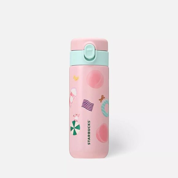 STARBUCKS Other - Starbucks Japan Summer Edition 2023 Stainless Steel Bottle Peachful US Seller